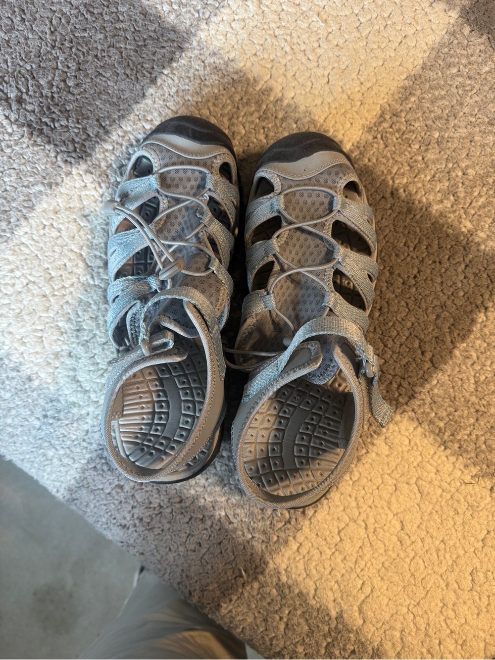ZeroXposur Women's Blue/Gray Sport Sandals
